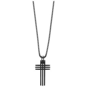 Naszyjnik SWAROVSKI • Bengal Cross Black Pendant 5070473