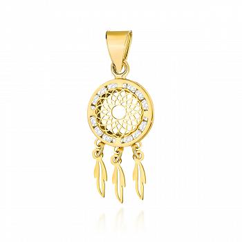 Zawieszka złoty łapacz snów FUG6-4-Z00385-2