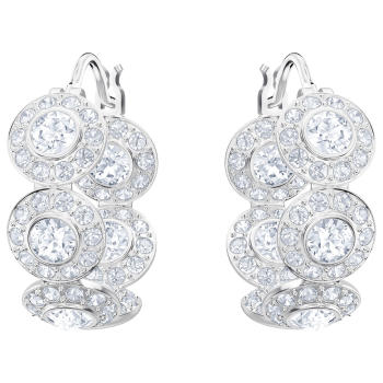 Swarovski kolczyki • Angelic Pierced Earrings Hoop 5418269