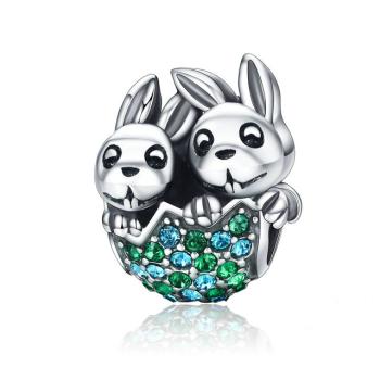 Charms Wesołe zajączki FUG0132