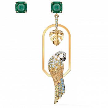 Kolczyki SWAROVSKI • Tropical Parrot Pierced Earrings 5519255 