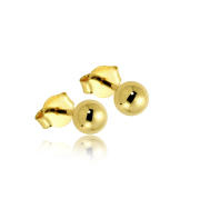 Kolczyki złote kulkii FN0048
