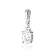 Zawieszka z białego złota z diamentami laboratoryjnymi FZ308-B585-LD0.73