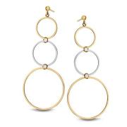 Kolczyki złote koła ZFA6902