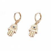  KOLCZYKI ręka fatimy METKFUG01