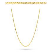 Złoty łańcuszek splot Gucci płaski 40cm FUG1-L00158-375