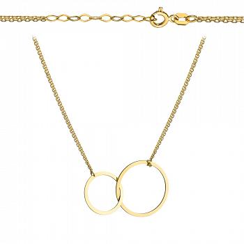 Naszyjnik celebrytka złota Koła FUG60CC-62979