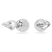 Swarovski kolczyki • Lucent białe 5686483