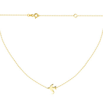 Naszyjnik celebrytka JASKÓŁKA XFZN3354