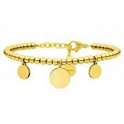 Bransoletka damska z medalikami BA639G