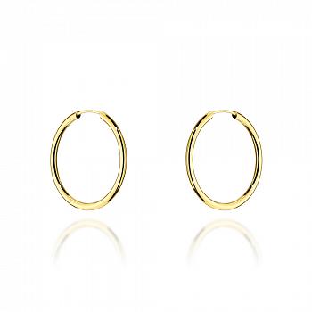 Kolczyki złote kółka 2,2cm FUG7-33-K00987-2