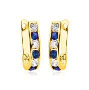 Kolczyki złote z cyrkoniami XFZ1460G