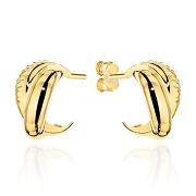 Kolczyki złote zakręcane FUG7-K01734-585