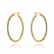 Kolczyki złote koła klasyczne FUG7-30-K01255-2