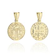 Medalik złoty Święty Benedykt FUG5-M00225-585