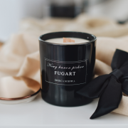 Naturalna świeca sojowa CZEKOLADA Z POMARAŃCZĄ - GRAWER gratis