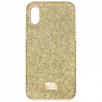 Etui SWAROVSKI • Crystalgram iPhone® XS Max Gold 5533974 