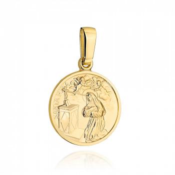 Medalik złoty św. Rita FUG5-9-M00150-2
