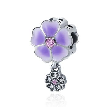 Charms ❤ Lawendowe Kwiaty FUG0341