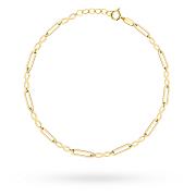 Bransoletka złota ogniwa i znak nieskończoności FUG2-40-B01017-2