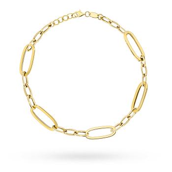 Bransoletka złota przeplatane ogniwa FUG2-31-B00979-2