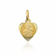 Medalik z żółtego złota Matka Boska Częstochowska FUG5-9-M00036-2