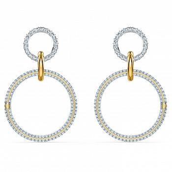 Kolczyki SWAROVSKI • Stone Hoop Pierced Earrings 5523991 