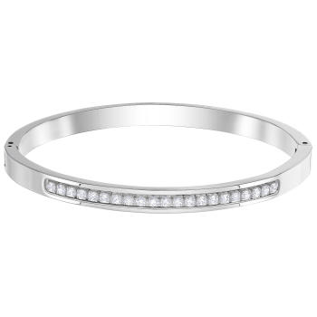 Bransoletka SWAROVSKI • Live Thin Bangle, White, Stainless steel 5387556 5412014 5412062