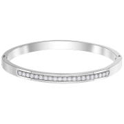 Bransoletka SWAROVSKI • Live Thin Bangle, White, Stainless steel 5387556 5412014 5412062