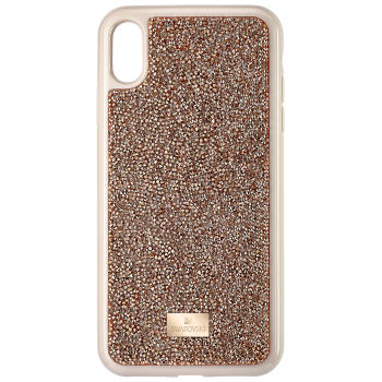 Etui SWAROVSKI • Glam Rock Smartphone Case, iPhone® XS Max, Pink Gold 5506307