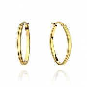 Kolczyki złote owalne FUGB8BD-349A6