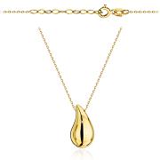 Naszyjnik złoty duża kropla FUG3-17-N00634-2