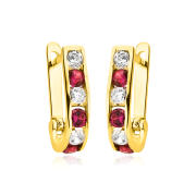 Kolczyki złote z cyrkoniami XFZ1460CZ