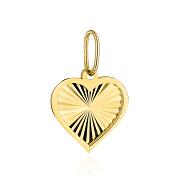 Zawieszka złota diamentowane serce FUG6-Z00667-585