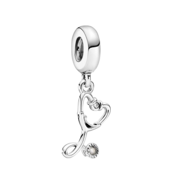 Charms Pandora Serce ze stetoskopem 799072C01 GRAWER GRATIS