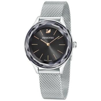 Zegarek Swarovski • Octea Nova Watch, Milanese bracelet, Black, Silver tone 5430420