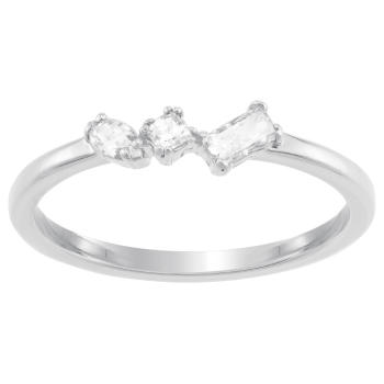 Pierścionek Swarovski • Frisson Mixed Cuts Ring, White 5370999