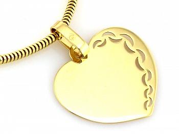 Zawieszka złota serduszko FUGZA2715