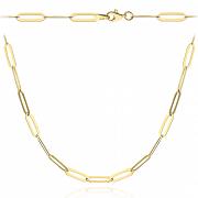 Naszyjnik złoty długie duże ogniwa FUG11-17-N00316-2