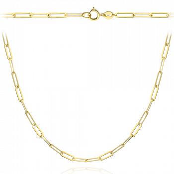 Naszyjnik złote długie owale FUG11-17-N00440-2