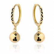 Kolczyki złote kulki FUG7-17-K00992-2