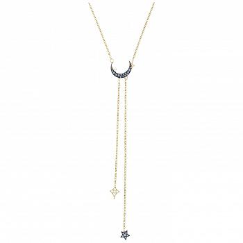 Naszyjnik SWAROVSKI • Duo Necklace Moon Y 5412630