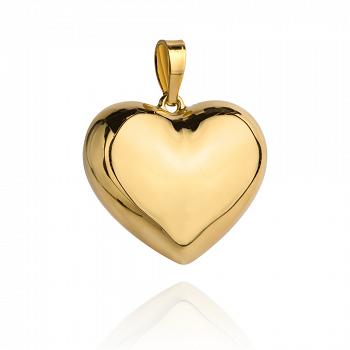 Zawieszka złota serce duże FUG6-17-Z00179-2