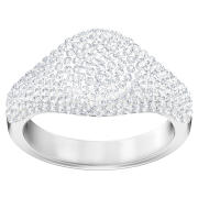 Pierścionek Swarovski • Stone Signet Ring, White, Rhodium plating  5409179 5409181