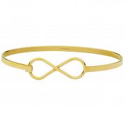 Bransoletka damska złota nieskończoność BA615G