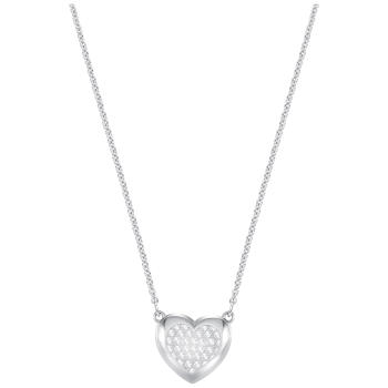 Naszyjnik SWAROVSKI •  Hall Heart Pendant, White, Rhodium plating 5385009