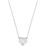 Naszyjnik SWAROVSKI •  Hall Heart Pendant, White, Rhodium plating 5385009
